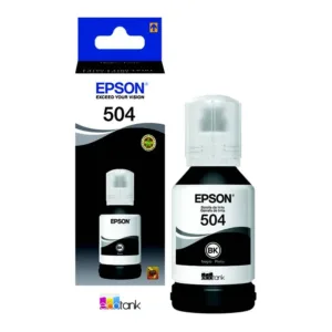 BOTELLA EPSON T504 NEGRO L4150/L4160/L6161/L6171/L6191 7500 PAG T504120-AL