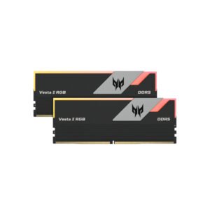 RAM PREDATOR VESTA II 64GB 6400MHZ DDR5 (32GBX2) NEGRO UDIMM