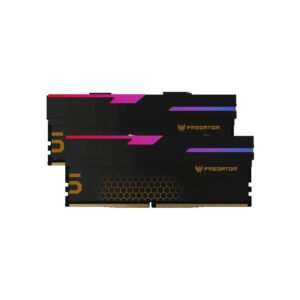 RAM PREDATOR HERMES 32GB 6400MHZ DDR5 (16GBX2) NEGRO UDIMM
