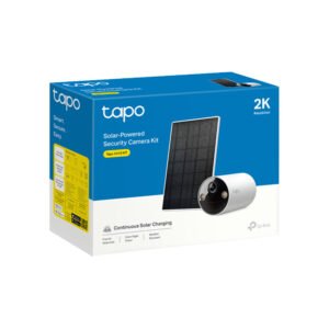 CAMARA TPLINK/TAPO C410 KIT/2K/ INC. PANEL SOLAR/MICRO SD  HASTA 512GB/WIFI/INALAMBRICA/STARLIGHT