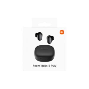 AUDIO XIAOMI/REDMI BUDS 6 PLAY ANUL. RUIDO /36 H. /BT 5.4 /IPX4 /COLOR NEGRO
