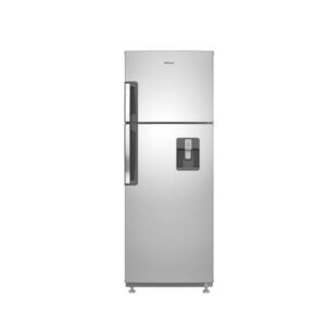 REFRIGERADORA WHIRLPOOL WRW32CKTWW 303 LITROS TOP MOUNT DISPENSADOR ACERO GALVANIZADO