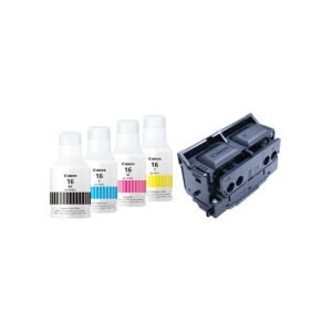 TINTA CANON KIT 4 COLORES GI16 MAS CABEZAL PH-S 4659C005AA