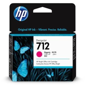 TINTA HPINC 712 MAGENTA DJ T210/T230/T250/T630/T650 29 ML 3ED68A