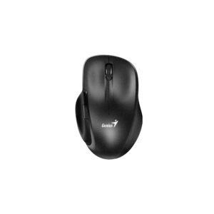 MOUSE GENIUS ERGO 8200S WIRELESS NEGRO/SILENCIO /5 BOTONES/BLUEEYE /RF 2.4GHZ /PILA AA /WIN Y MAC