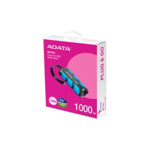 SSD/ADATA EXTERNO SC740 1TB BLUE MIL-STD-810G USB 3.2 1050/1000MBS GEN2 COMPATIBLE CON PS5 XBOX SE