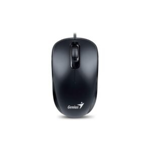 MOUSE USB GENIUS DX-110 NEGRO/3 BOTONES/1000DPI/WINDOWS Y MAC
