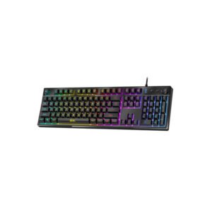 SCORPION GAMING K7 NEGRO USB  TECLA COPILOT  RGB  10MM PULSACIONES