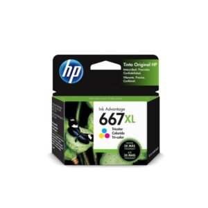 TINTA HPINC 667XL TRICOLOR 1275/2775/4175/4176/6078/23336/2374/6076 330 PAGS 3YM80AL