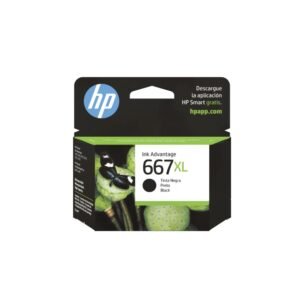 TINTA HPINC 667XL NEGRO 1275/2775/4175/4176/6078/23336/2374/6076 480 PAGS 3YM81AL