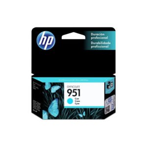 TINTA HPINC 951 CYAN OFFICE 8100/8600 700 PAG CN050AL