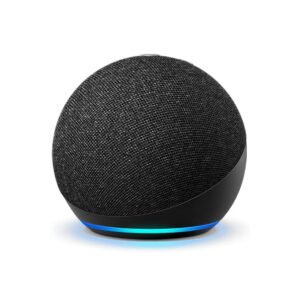 PARLANTE AMAZON ECHO DOT 4TA. GEN. /NEGRO /CON ALEXA /SENSOR TEMPERATURA /840080597775
