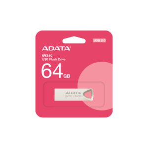 FLASH MEMORY ADATA UV210 64GB USB 2.0, METALICO
