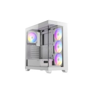 CASE ANTEC CX300 ELITE WHITE MID TOWER RGB 3X120MM FIXED RIGHT SIDE 1X120MM IN REAR