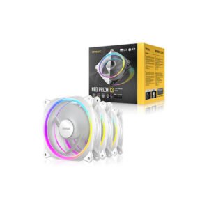 FAN ANTEC/NEO PRIZM T3 120MM ARGB WHITE PACK 3