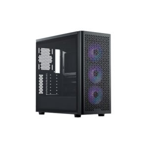 CASE COOLER MASTER/E502 MID TOWER BLACK BUNDLE FUENTE 650W GOLD - AIR COOLER HYPER 411 ARGB