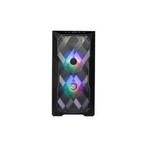 CASE COOLER MASTER/TD300 MASTERBOX BLACK MESH MINI TOWER MICRO ATX 2X120MM FRONT