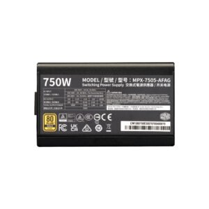 FUENTE COOLER MASTER/ELITE GOLD 750W 80 PLUS GOLD MODULAR 24-PIN ATX