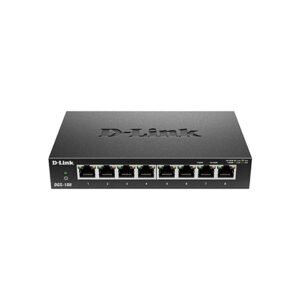 SWITCHES /D-LINK DGS-108 8-PORT GIGABIT SWITCH PLUG AND PLAY