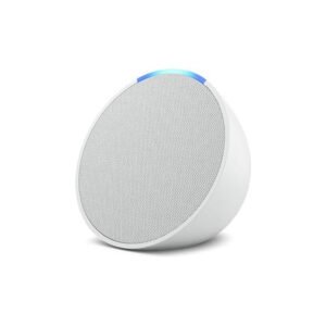 PARLANTE AMAZON ECHO POP B09ZXLRRHY COMPACTO / BLANCO/ ALEXA / WIFI 5 / BT / EERO
